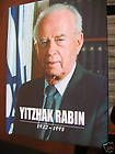 yitzhak rabin 1922 1995 israel hc 1st english language buy