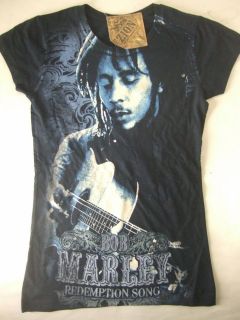 cute nwt bob marley zion redemption song tee shirt med time left $ 16 