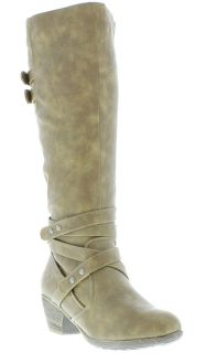 Heavenly Feet Anti Fatigue Boots Jersey Camel Womens Shoes Sizes UK 4 