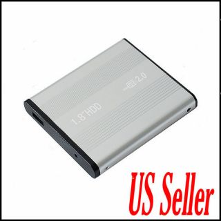 USB 2.0 1.8 Hitachi 44 pin IDE Hard Drive Enclosure