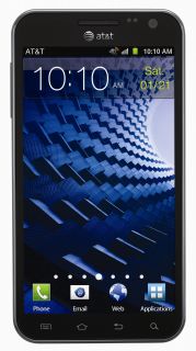 Samsung Galaxy S II Skyrocket SGH i727   PERFECT CONDITION Black AT&T 