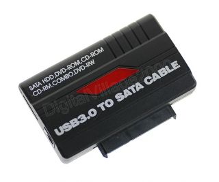 USB 3 0 to 2 5 3 5 SATA HDD Hard Disk Drive Adapter for Docking 