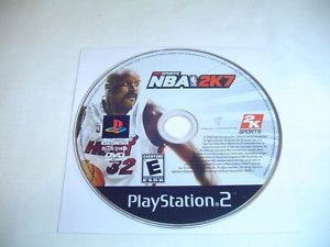   Game Disc Only 2007 E Basketball 07 2K Sports 710425370588