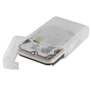 Clear Plastic Case for 3 5 External HDD Hard Disk Drive Enclosure USB 
