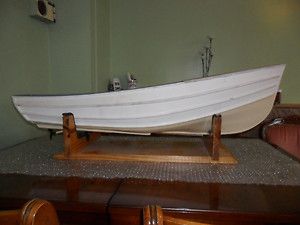 Model Boat Hull Scarborough Coble Fiber Glass 3 Foot Long