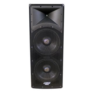 Pyle PADH183 New 18 DJ 3 Way PA Speaker Cabinet 2000 Watt with Carry 