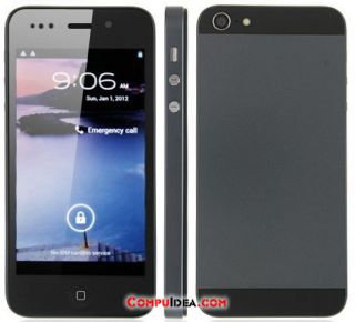 New 4 Unlocked Dual Core Android 4 0 GSM 3G Dual Sim WiFi Mobile 