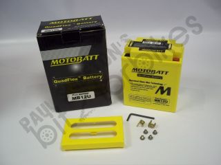MotoBatt QuadFlex MB12U BatteryKawasa​ki Eliminator 600 (ZL600B1 