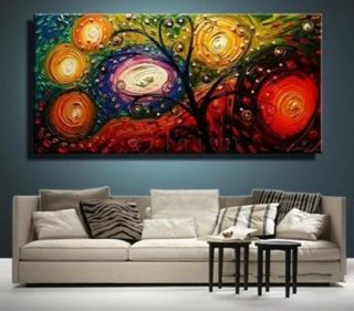   Abstract Huge Large Canvas Art Oil Painting No Frame G381