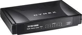 Dynex DX GB8PRT 8 Port Gigabit Ethernet Switch Excellent Condition 