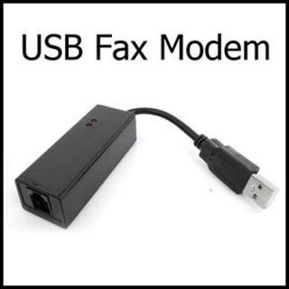 New Multifunction External 56K V9.2 USB Fax Modem