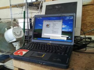 HP L2000 1GB Ram DVDRW Wireless Windows XP Pro Laptop Notebook
