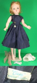 Cissy Vintage Madame Alexander Doll Beautiful Color Condition
