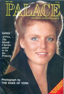Princess Diana Palace Magazine Diana Anna Wallace RARE
