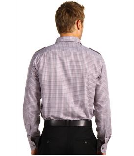 Michael Kors Addison Check Bias Bound Pocket Shirt    