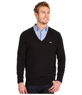 Lacoste Cotton Cashmere V Neck Jersey Sweater $145.00 Toobydoo Boys 
