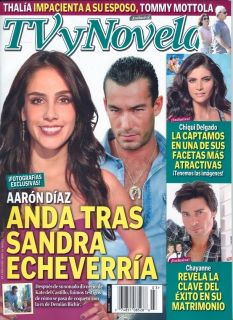 TV Y Novelas Marzo 2012 AAron Diaz Anda Tras Sandra Echeverria