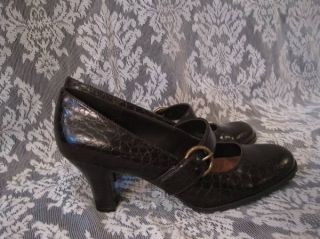   Size 9M Brown Mary Jane Pump Heels Shoes from A2 Aerosoles NWOT