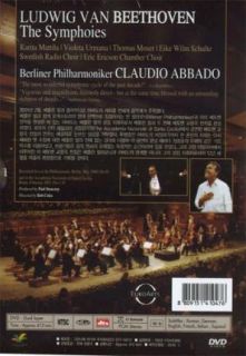 claudio abbado berliner philharmoniker dvd new