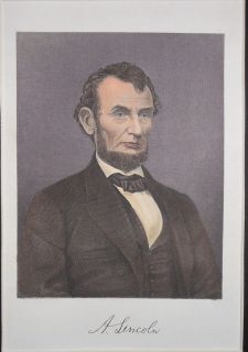 President Abraham Lincoln Signed Letter Alexander Stephens Georgia 