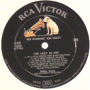 Abbe Lane with Sid Ramins Orchestra The Lady In Red  (1958)
