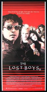 The Lost Boys 1987 Keifer Sutherland Vampire Australian Daybill Movie 