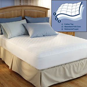 the sealy absorba mattress pad provides the reassurance of absorbent 