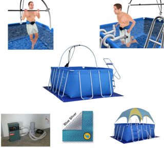 Above Ground Pool Therapy Pool Lap Ipool® Can Swim Any Speed and Any 