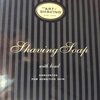 The Art of Shaving Shaving Soap with Bowl Unscented Fo