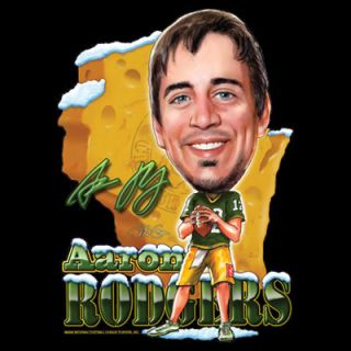 NFL Aaron Rodgers Long Sleeve T Shirt All Sizes Color