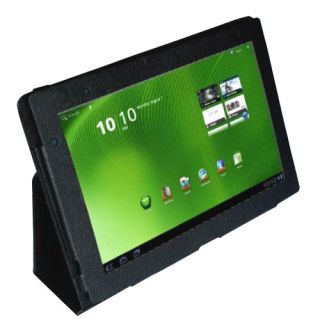 Acer Iconia Stand Folio PU Leather Case Cover for Acer Iconia A500 