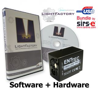   Universe License Software Enttec 70304 USB DMX Pro USA Seller