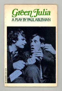 Green Julia by Paul Ableman (1973 Paperback) Off Broadway Stage Play 