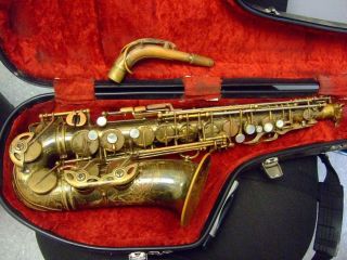  Alto Saxophone Super Balanced Action 1951 Vintage 47XXX Orig Lacquer 