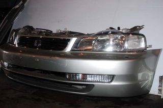 JDM Acura EL  Honda Domani Nose Cut Front End Conversion Bumper Hood 