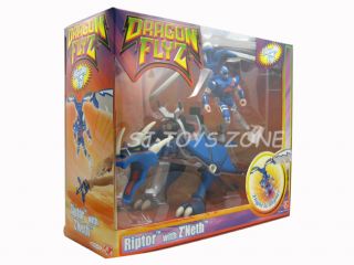 Dragon Flyz *Riptor with Z Neth Launch and Fly Action Figure Dragon 