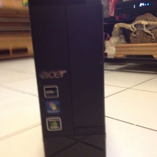 Acer Aspire AX3400 Desktop AMD Quad Core 6GB NVIDIA GeForce 9200 Wi Fi 