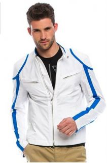 Armani Exchange Active Moto Jacket White