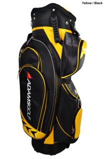 New Adams Golf Idea Cart Bag Yellow Black