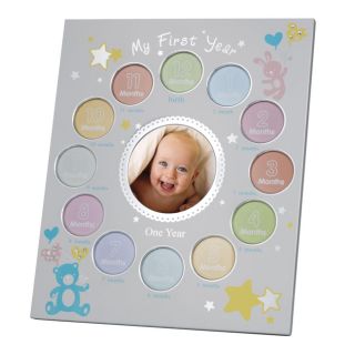 My First Year Photo Frame Newborn Baby to 12 Months * Gift & Home 