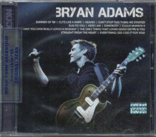 BRYAN ADAMS, ICON. FACTORY SEALED CD. In English.