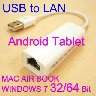 Free Shipping USB to LAN Ethernet Adapter for Google Android Pad 