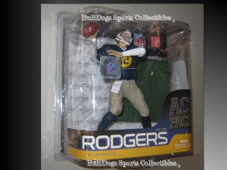   27 Aaron Rogers Chase Figure Green Bay Acme Packers Throwback