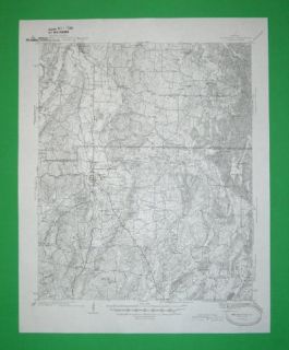 Adairsville Calhoun Logan Mill Georgia 1941 Topo Map