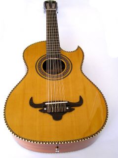   12 String Mexican Bajo Sexto Acoustic Guitar by Washburn