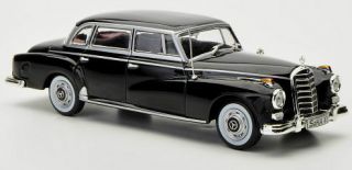   modelcar Mercedes Benz 300D Adenauer 1957 Black Scale 1 43