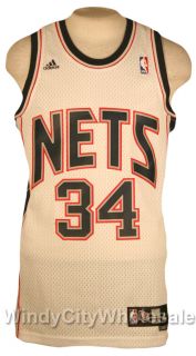 Nets Devin Harris Sewn Swingman Jersey Adidas NBA M