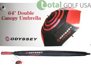 Callaway Golf Umbrella ODYSSEY 64 Double Canopy *Authentic NEW*