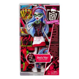 MONSTER HIGH Freaky Just Got Fabulous GHOULIA YELPS Comic Book Club 