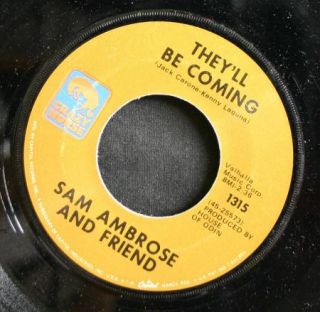 Northern Soul 45 Sam Ambrose Friend on Crazy Horse RAM RAM Listen 